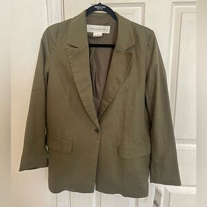 NORDSTROMS TREASURE BOND OLIVE GREEN JACKET SMALL WOMEN'S NWT